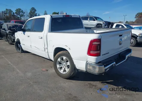 2024 Ram 1500 Laramie 4X2 5'7 Box из США, поврежденный, VIN 1C6RREJT8RN218858